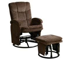 Load image into Gallery viewer, Swivel Glider Recliner with Ottoman
