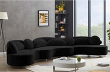 Load image into Gallery viewer, Vivacious Velvet 3pc. Sectional
