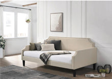 Load image into Gallery viewer, Olivia Upholstered Twin Daybed with Nailhead Trim
