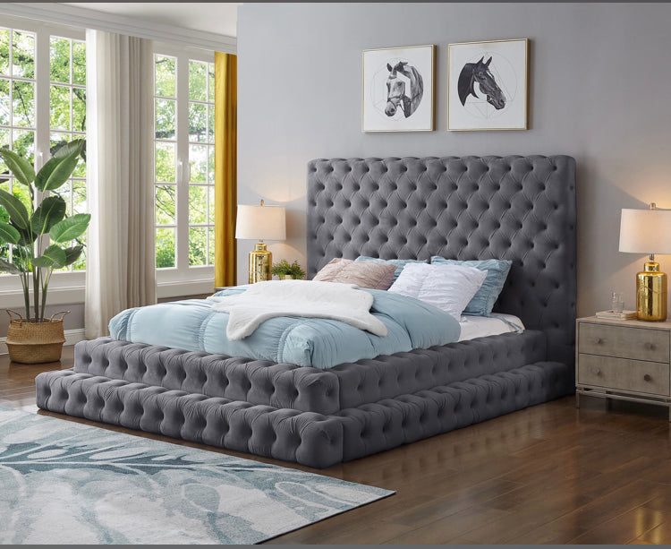 Step Up Upholstery Bed – Love'S Furniture