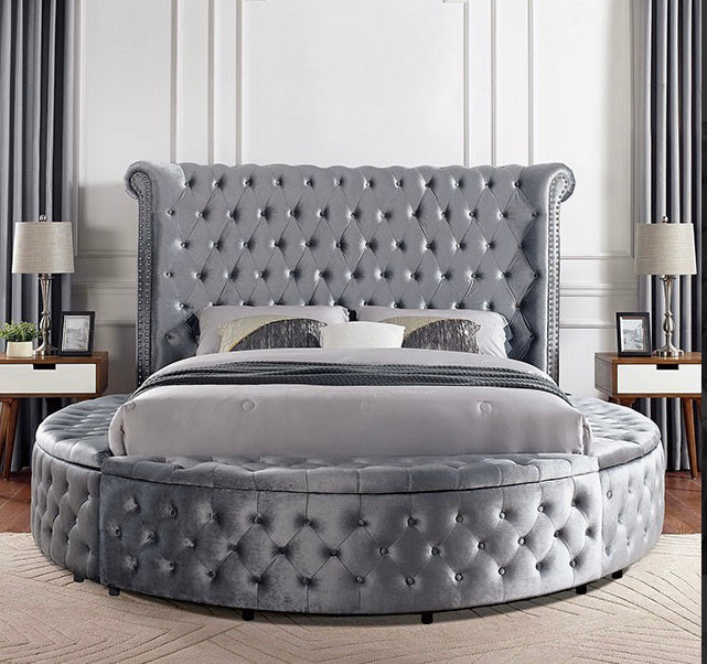 Delilah Grey Bed