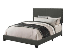 Load image into Gallery viewer, Boyd Upholstered Bed with Nailhead Trim

