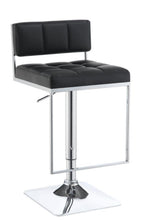 Load image into Gallery viewer, Adjustable Bar Stool Chrome and Black
